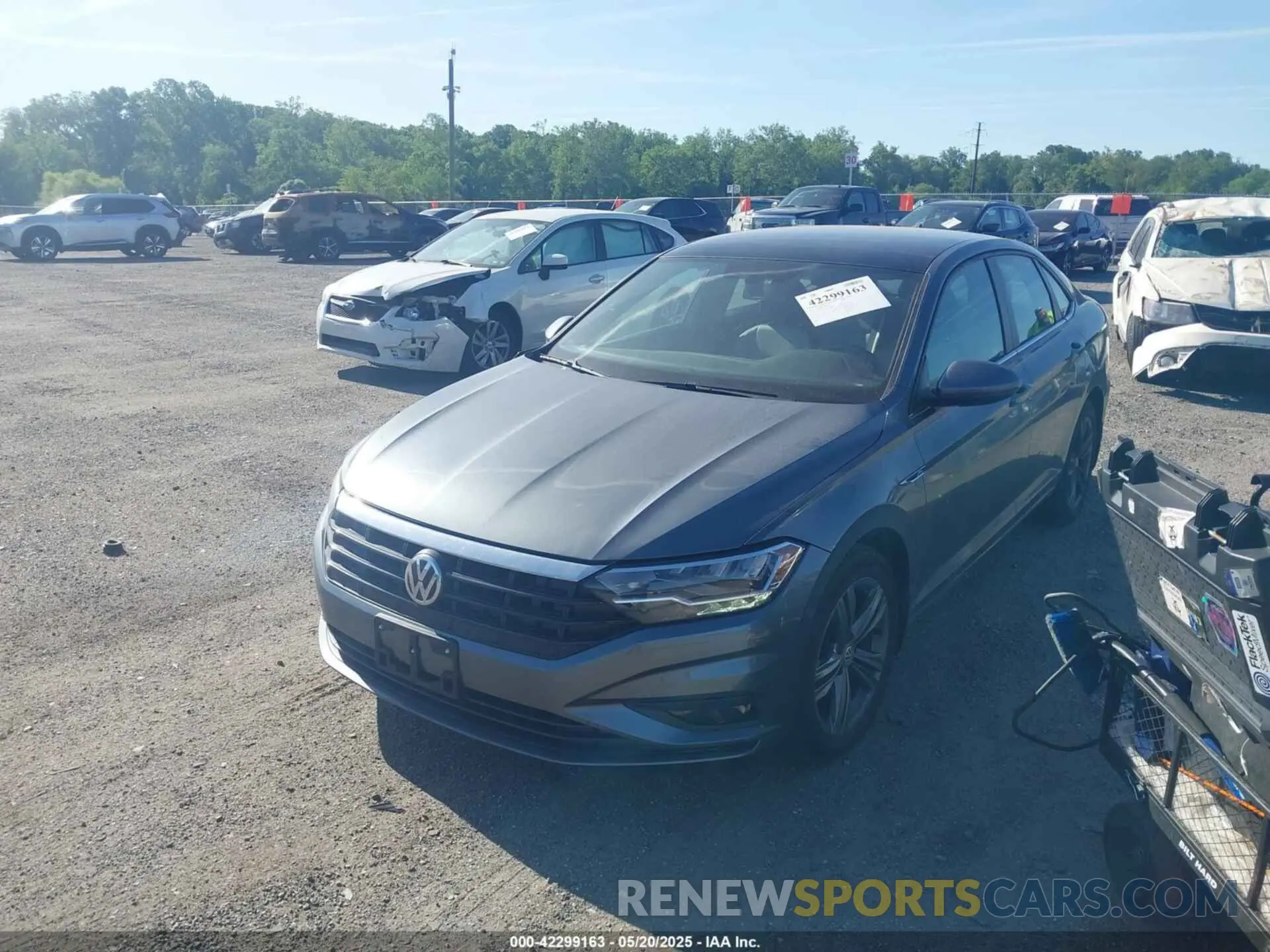 2 Photograph of a damaged car 3VWC57BU7KM236813 VOLKSWAGEN JETTA 2019