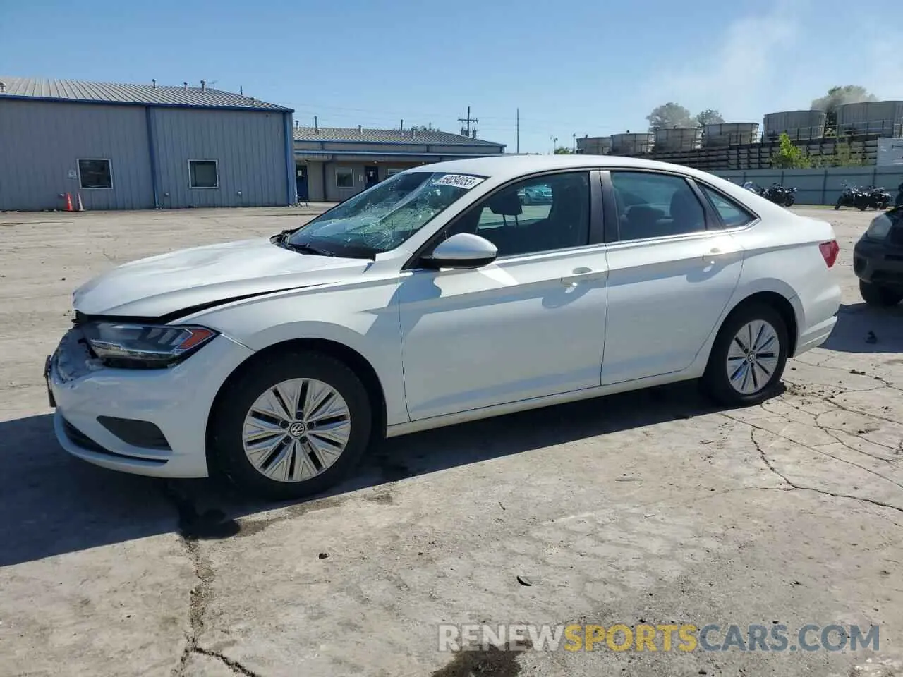 1 Photograph of a damaged car 3VWC57BU8KM022588 VOLKSWAGEN JETTA 2019