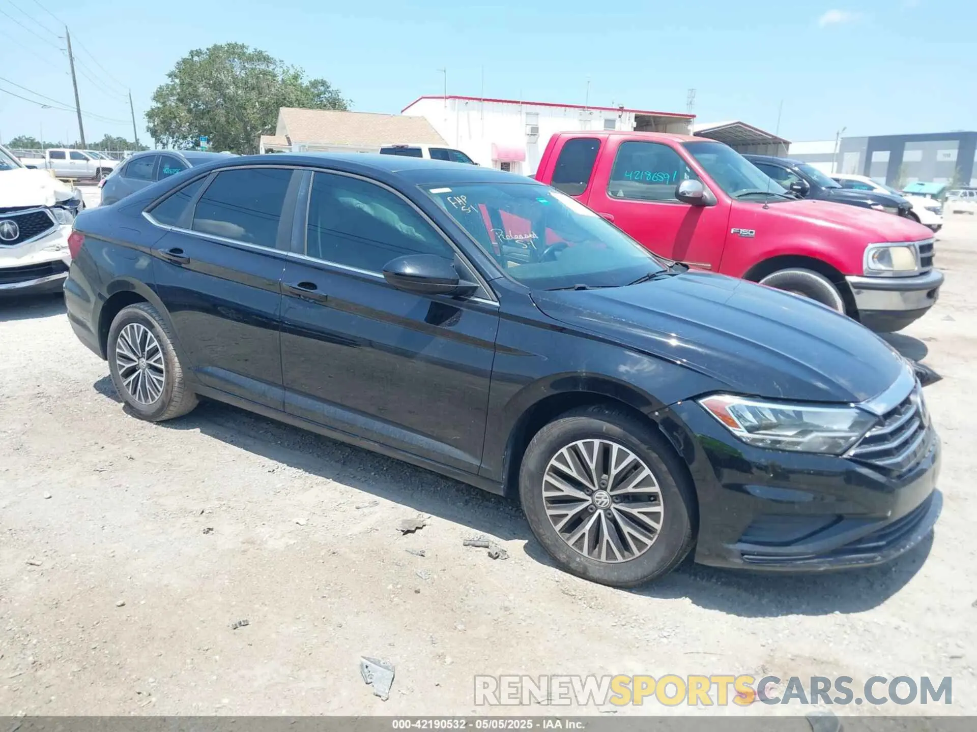 1 Photograph of a damaged car 3VWC57BU8KM045112 VOLKSWAGEN JETTA 2019