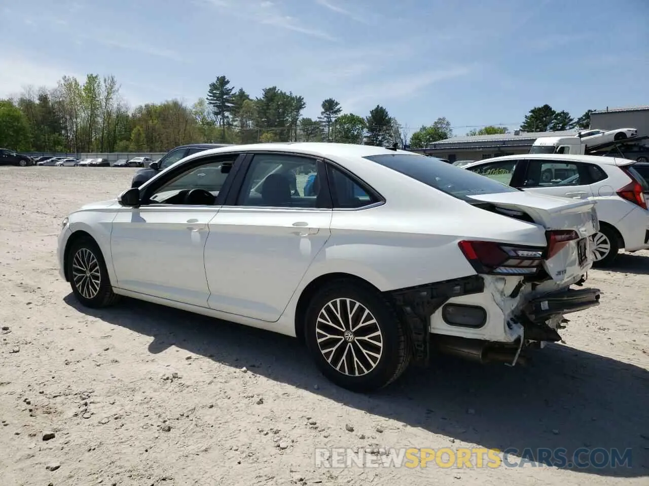 2 Photograph of a damaged car 3VWC57BU8KM119905 VOLKSWAGEN JETTA 2019