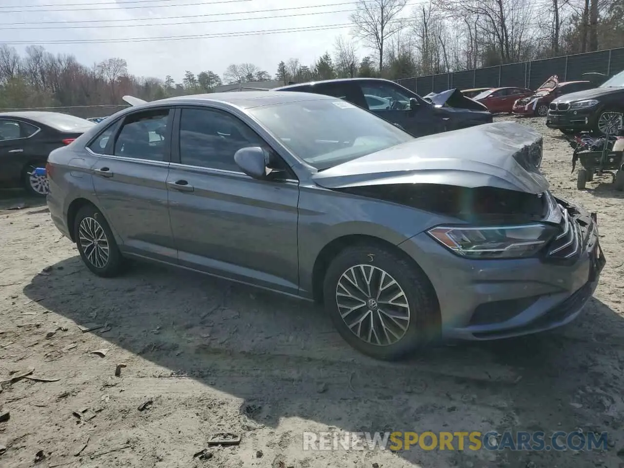 4 Фотография поврежденного автомобиля 3VWC57BU8KM124795 VOLKSWAGEN JETTA 2019