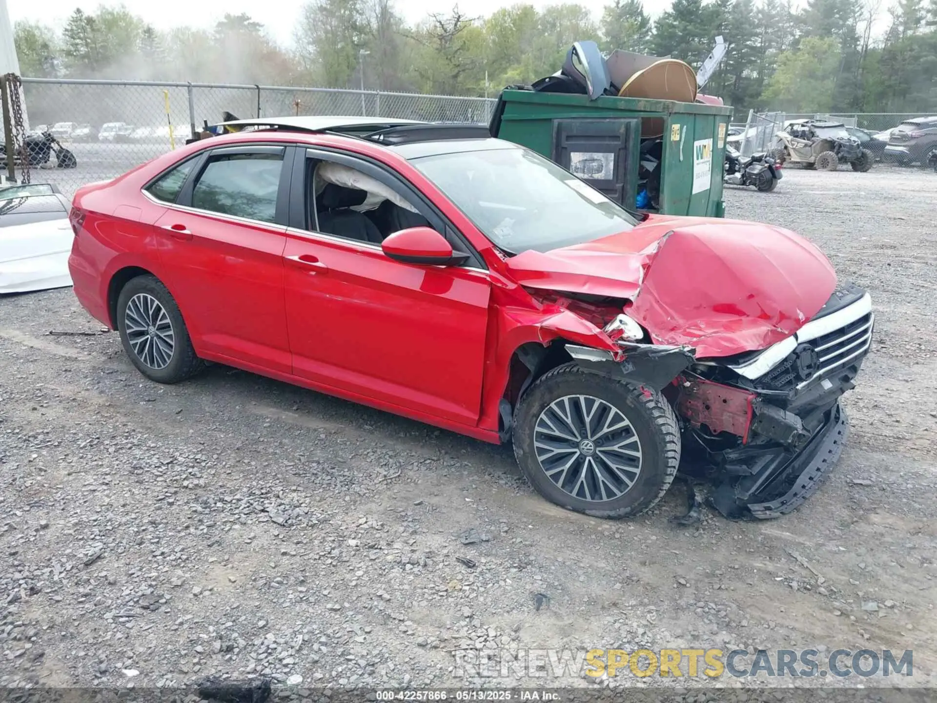 1 Фотография поврежденного автомобиля 3VWC57BU8KM172166 VOLKSWAGEN JETTA 2019