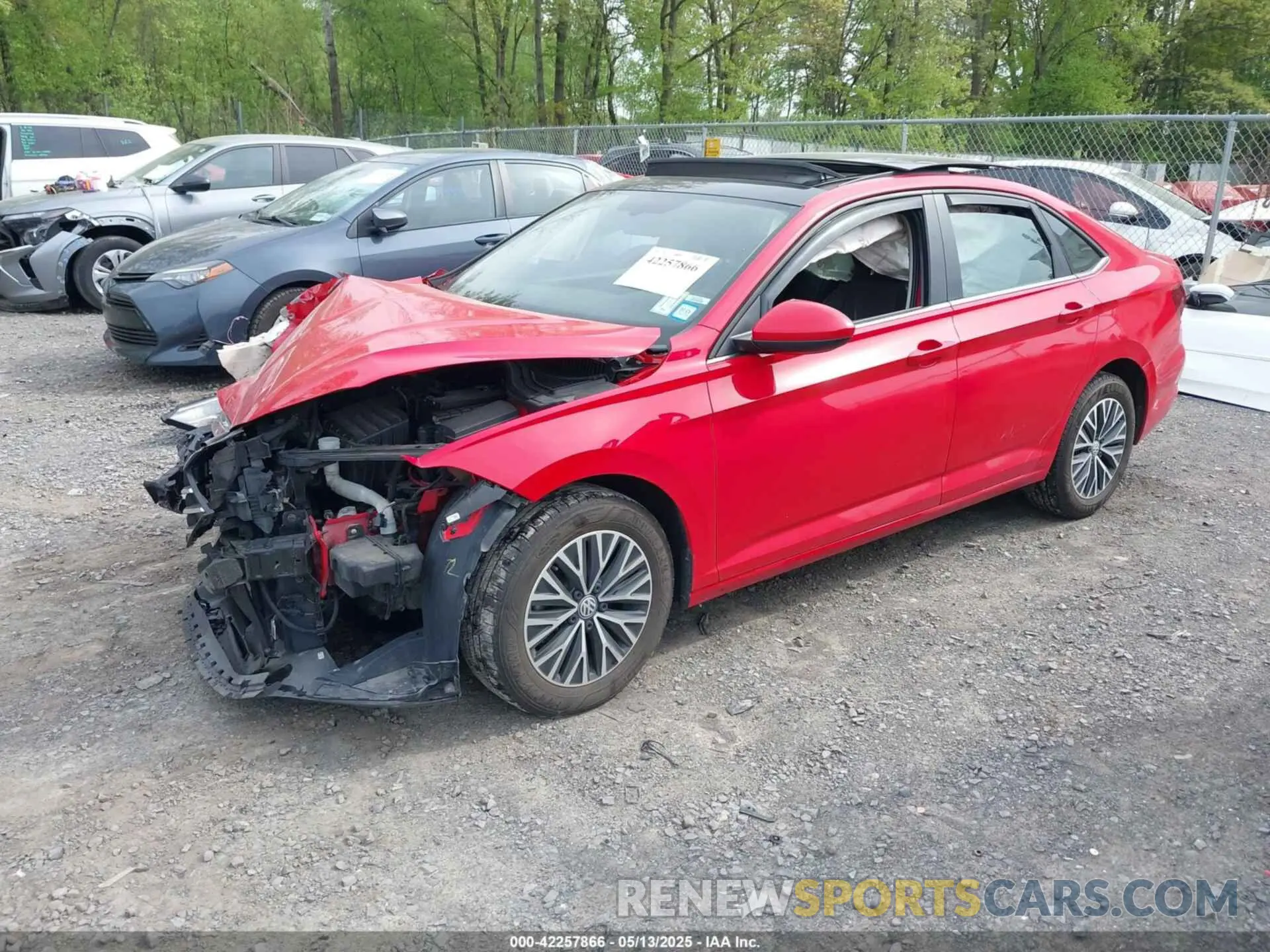2 Фотография поврежденного автомобиля 3VWC57BU8KM172166 VOLKSWAGEN JETTA 2019
