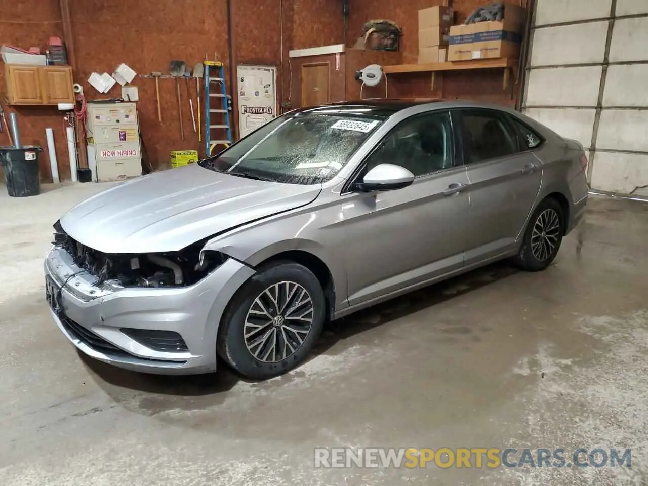 1 Photograph of a damaged car 3VWC57BU8KM186052 VOLKSWAGEN JETTA 2019