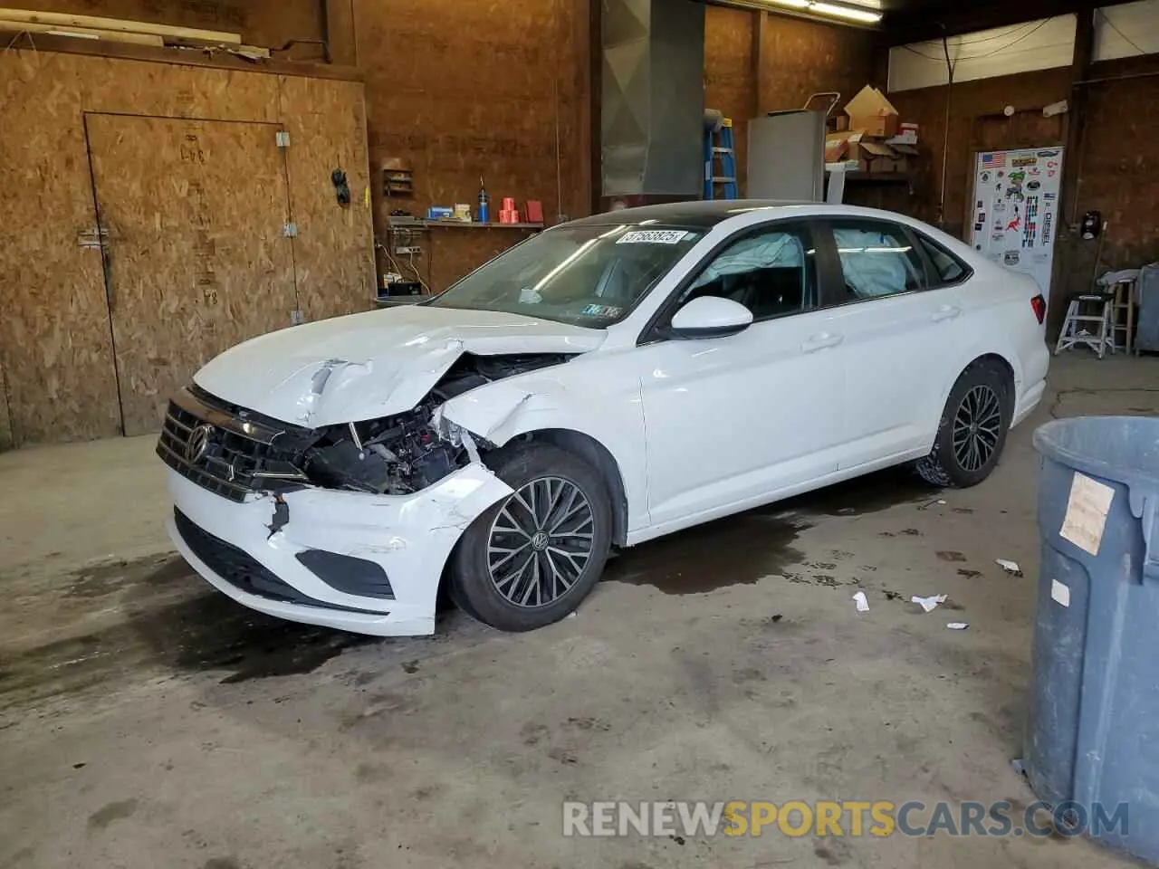 1 Photograph of a damaged car 3VWC57BU9KM006514 VOLKSWAGEN JETTA 2019