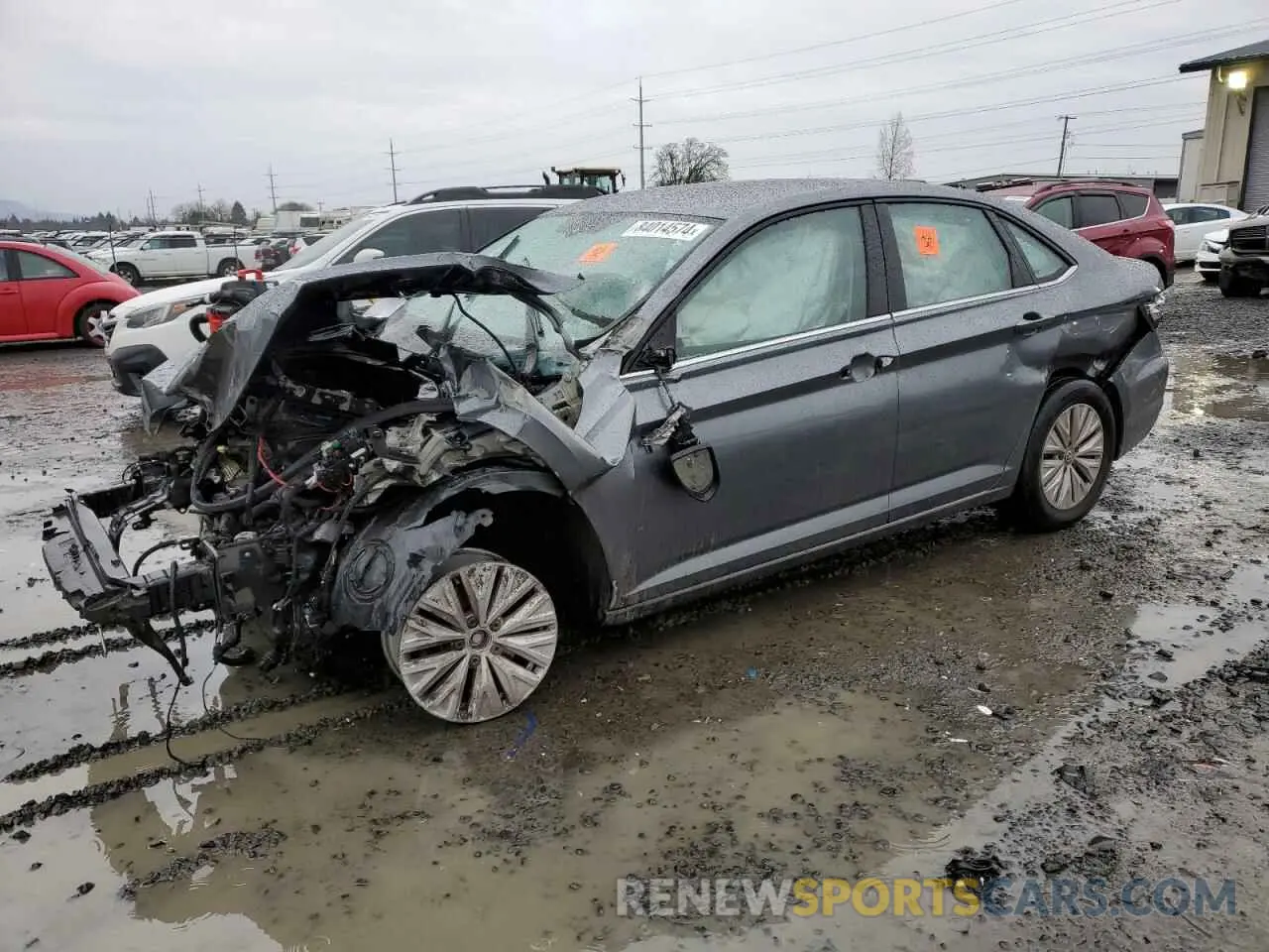 1 Фотография поврежденного автомобиля 3VWC57BU9KM023460 VOLKSWAGEN JETTA 2019