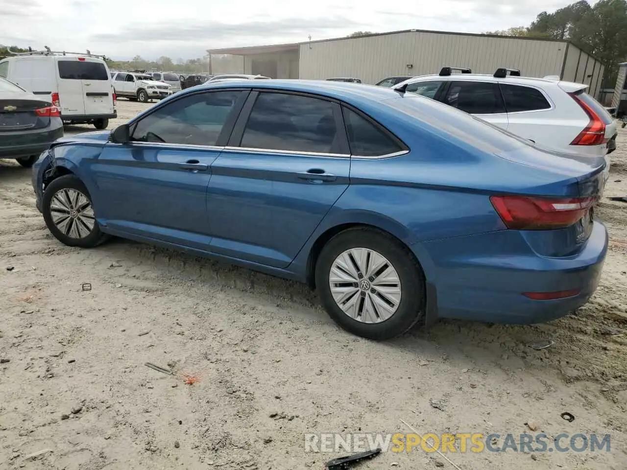2 Photograph of a damaged car 3VWC57BU9KM032143 VOLKSWAGEN JETTA 2019