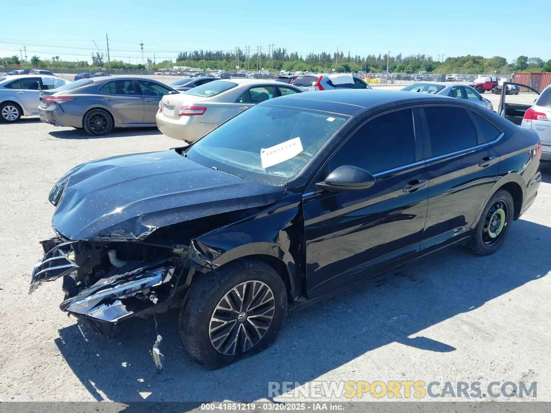 2 Photograph of a damaged car 3VWC57BU9KM045023 VOLKSWAGEN JETTA 2019