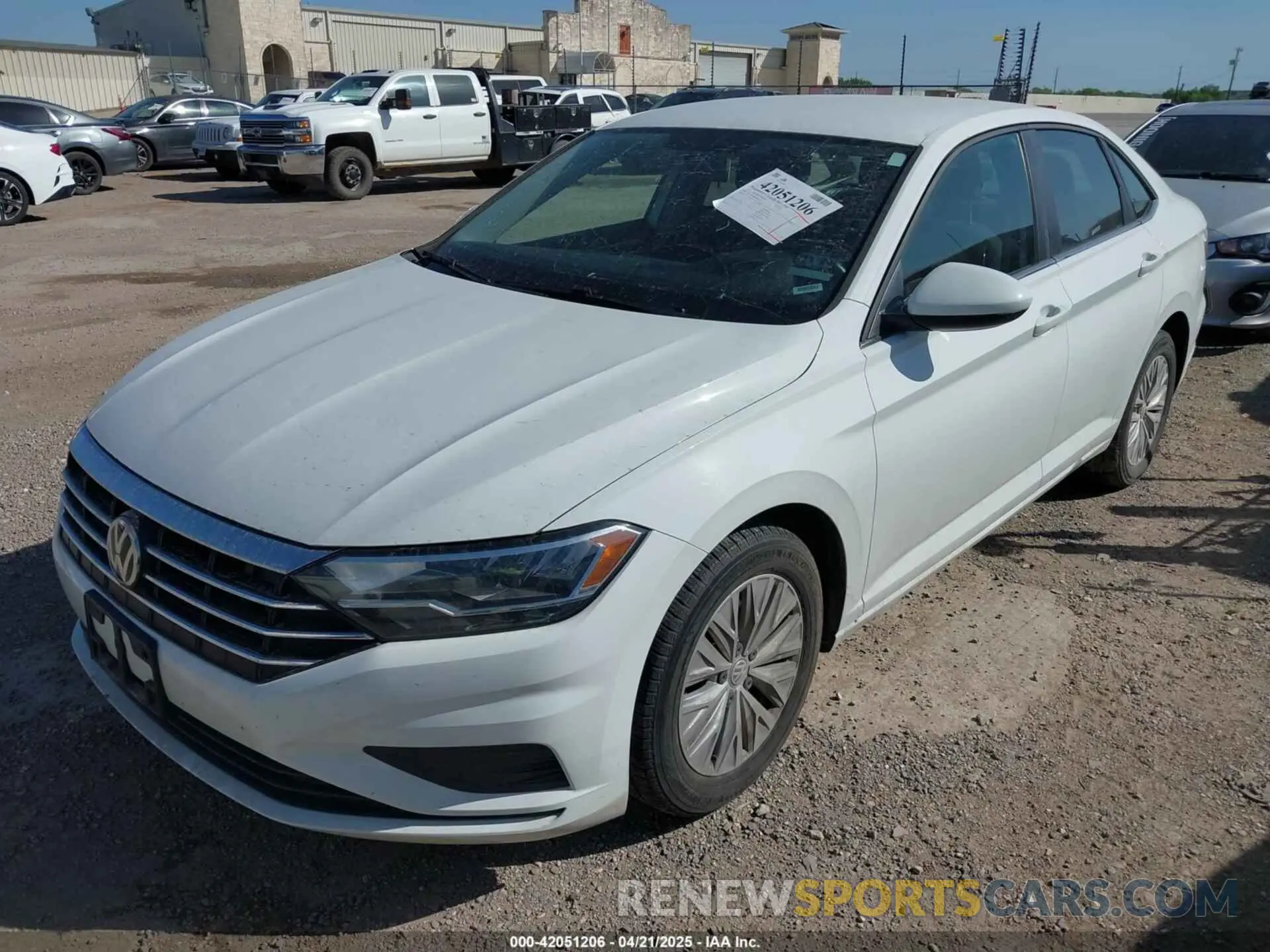 2 Photograph of a damaged car 3VWC57BU9KM105334 VOLKSWAGEN JETTA 2019