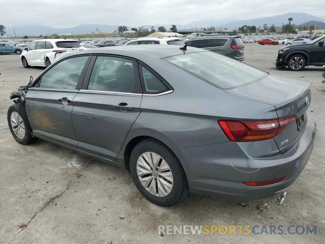 2 Photograph of a damaged car 3VWC57BU9KM149124 VOLKSWAGEN JETTA 2019