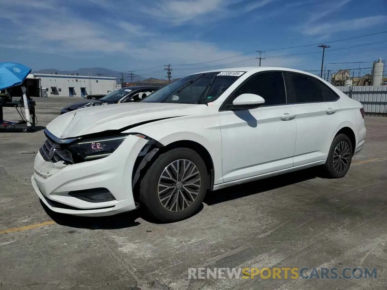1 Photograph of a damaged car 3VWC57BU9KM171964 VOLKSWAGEN JETTA 2019