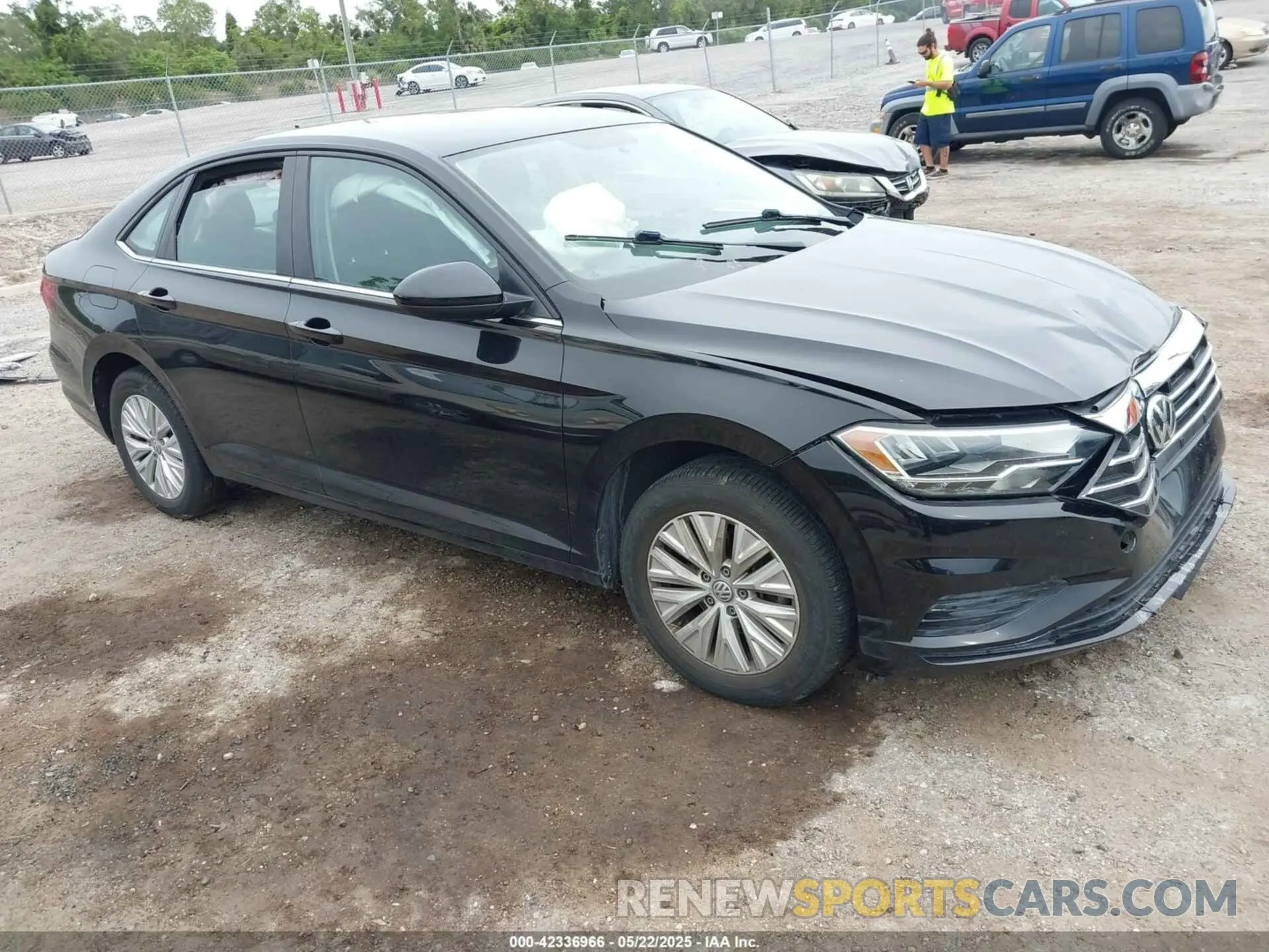 1 Photograph of a damaged car 3VWC57BU9KM201612 VOLKSWAGEN JETTA 2019