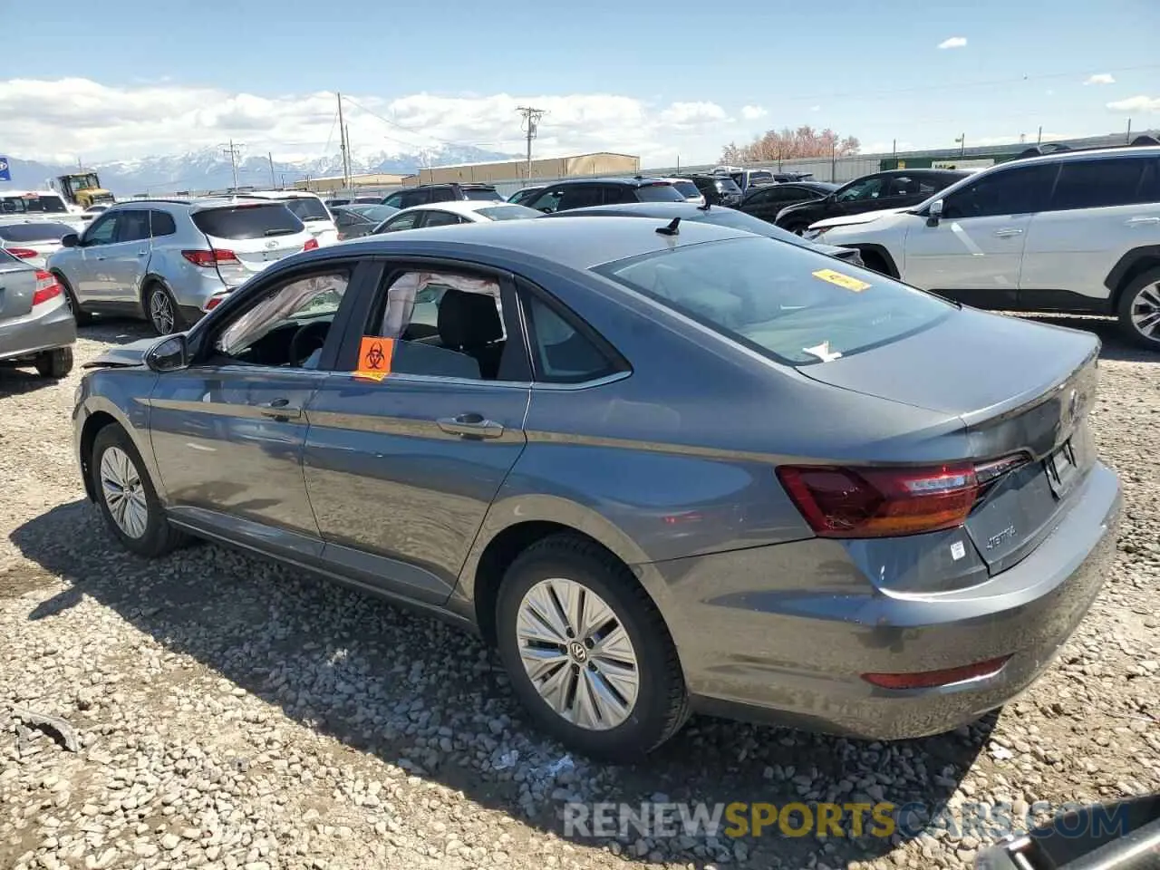2 Photograph of a damaged car 3VWC57BU9KM216675 VOLKSWAGEN JETTA 2019