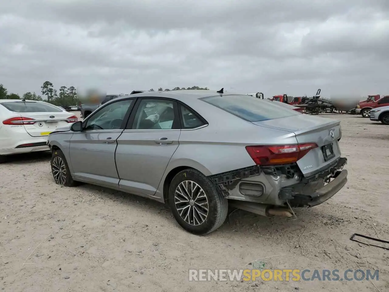 2 Photograph of a damaged car 3VWC57BU9KM251491 VOLKSWAGEN JETTA 2019