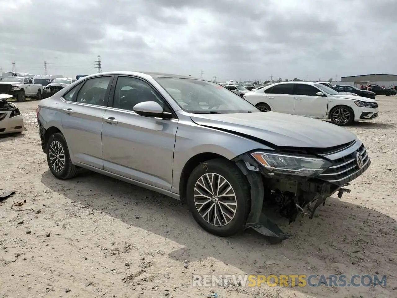 4 Photograph of a damaged car 3VWC57BU9KM251491 VOLKSWAGEN JETTA 2019
