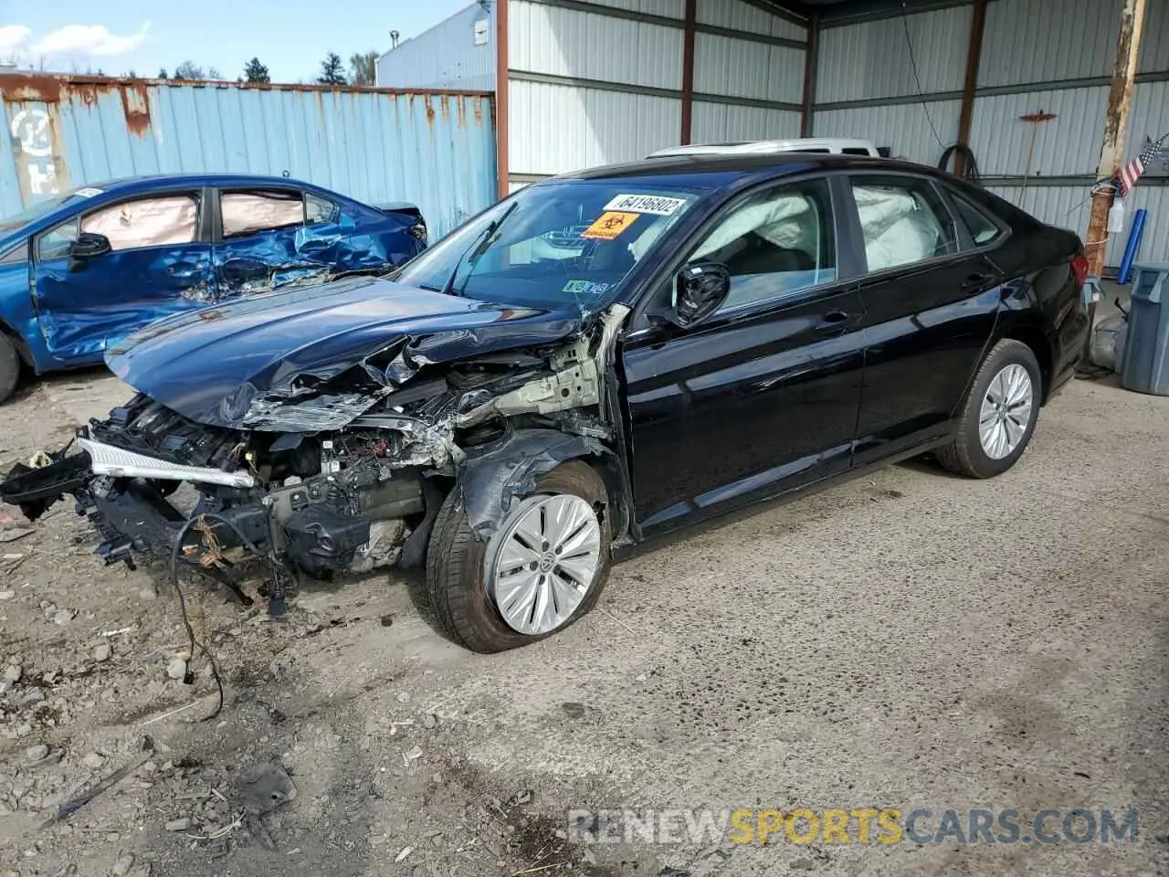 1 Фотография поврежденного автомобиля 3VWC57BUXKM042292 VOLKSWAGEN JETTA 2019