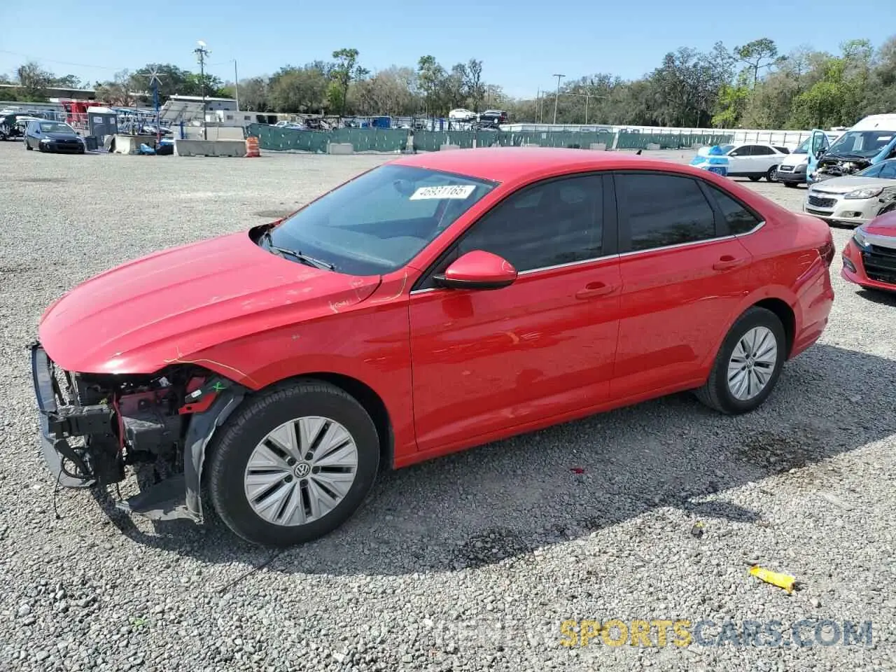 1 Photograph of a damaged car 3VWC57BUXKM054524 VOLKSWAGEN JETTA 2019
