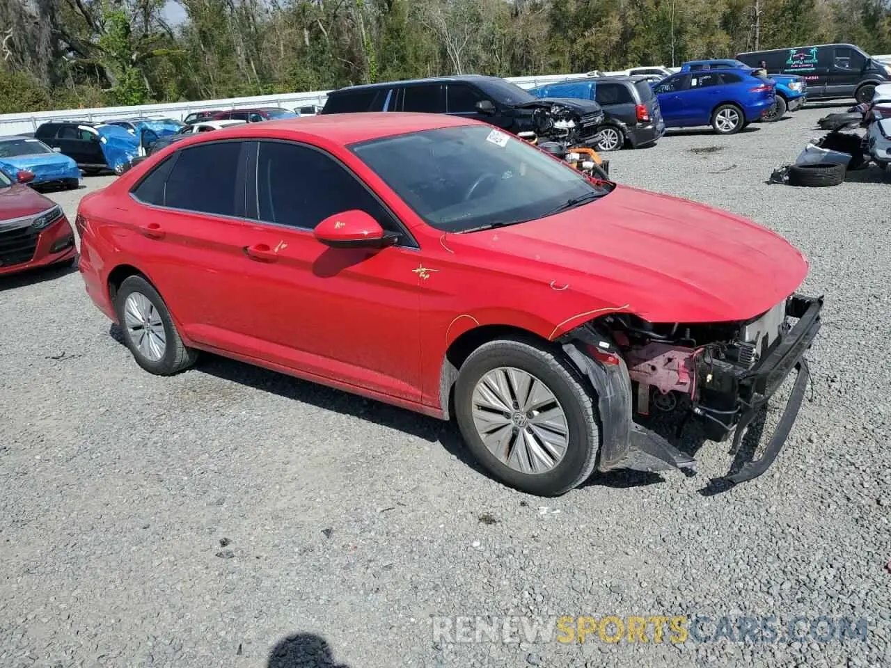 4 Photograph of a damaged car 3VWC57BUXKM054524 VOLKSWAGEN JETTA 2019