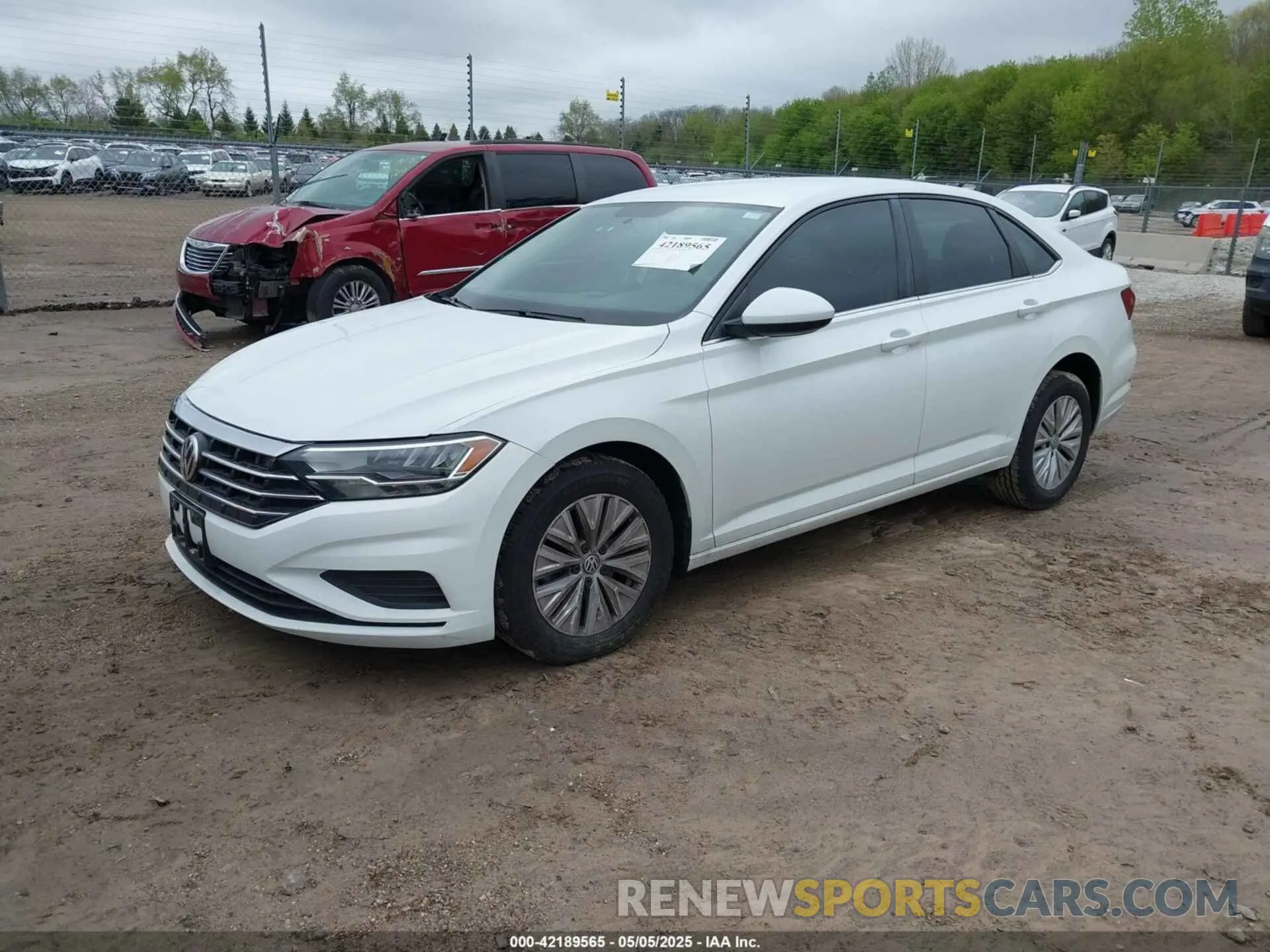 2 Photograph of a damaged car 3VWC57BUXKM059741 VOLKSWAGEN JETTA 2019