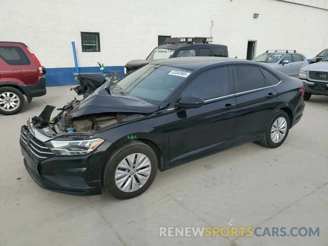 1 Photograph of a damaged car 3VWC57BUXKM139959 VOLKSWAGEN JETTA 2019