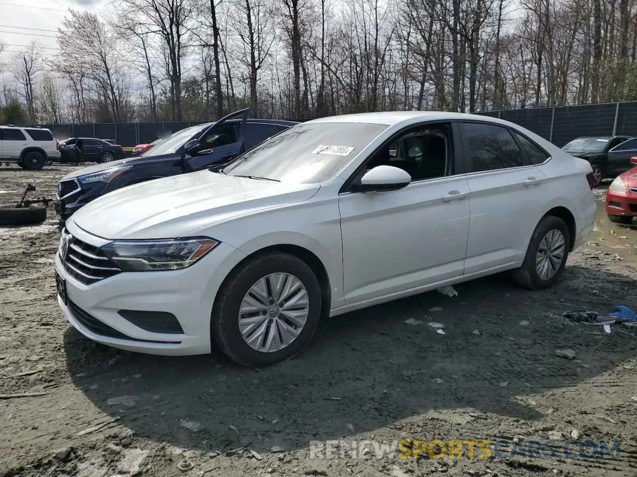 1 Photograph of a damaged car 3VWC57BUXKM171844 VOLKSWAGEN JETTA 2019