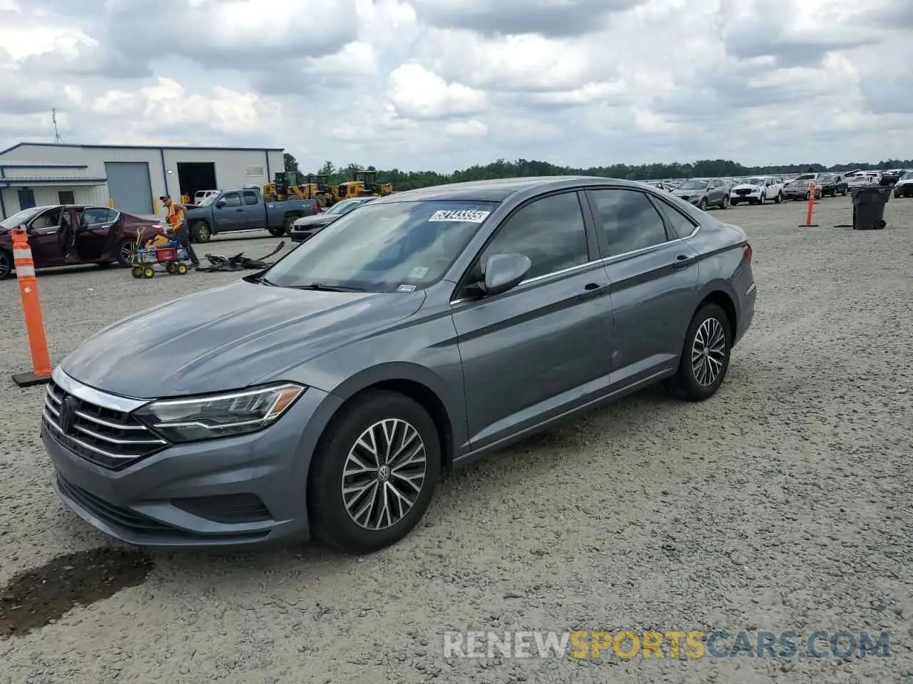1 Photograph of a damaged car 3VWC57BUXKM192158 VOLKSWAGEN JETTA 2019