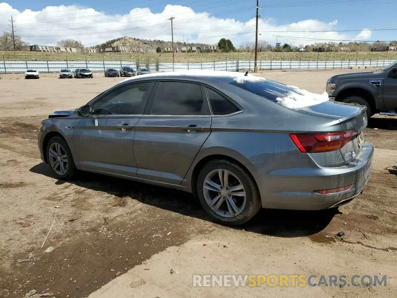 2 Photograph of a damaged car 3VWC57BUXKM196713 VOLKSWAGEN JETTA 2019