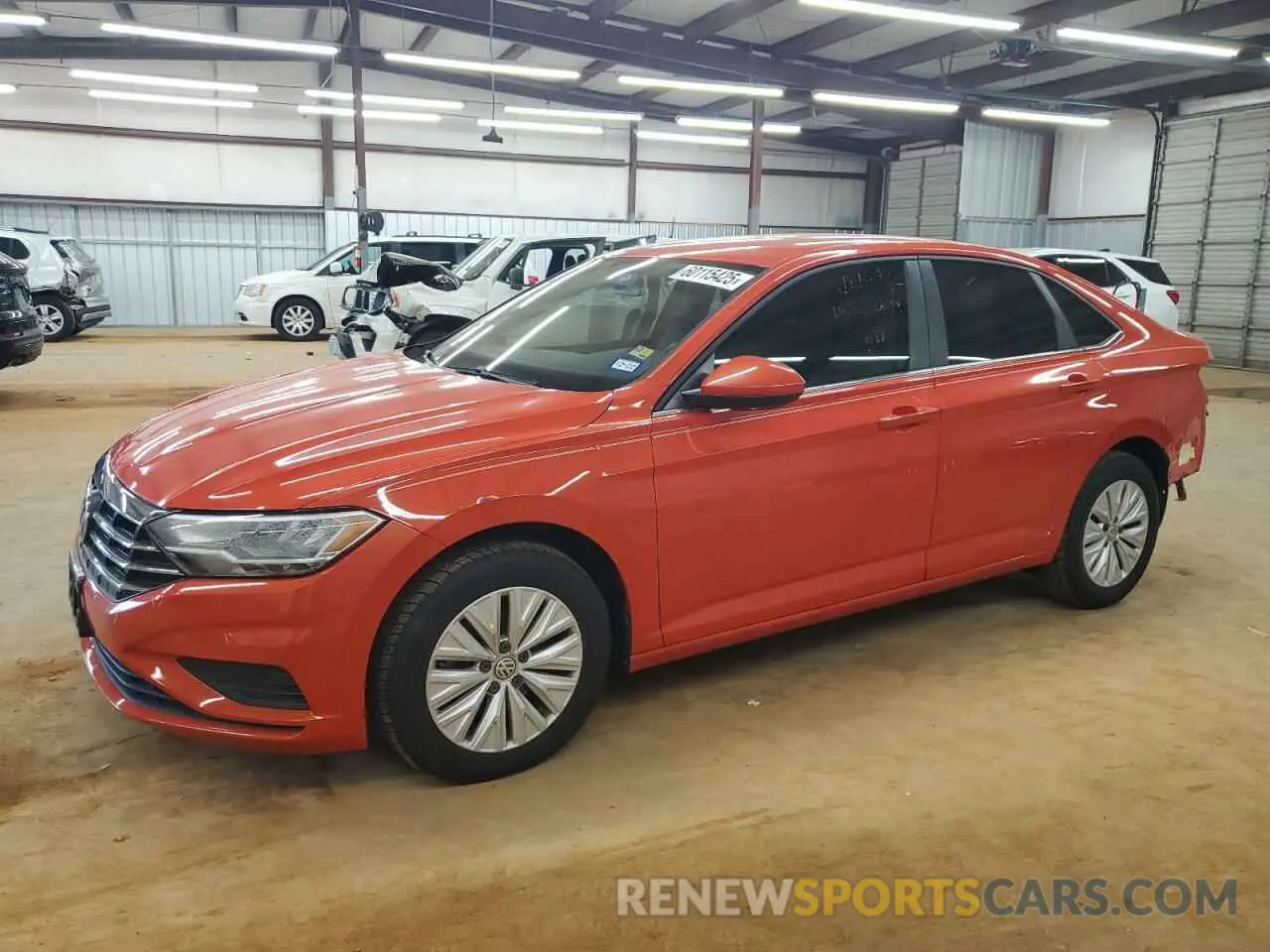 1 Photograph of a damaged car 3VWCB7BU0KM194641 VOLKSWAGEN JETTA 2019