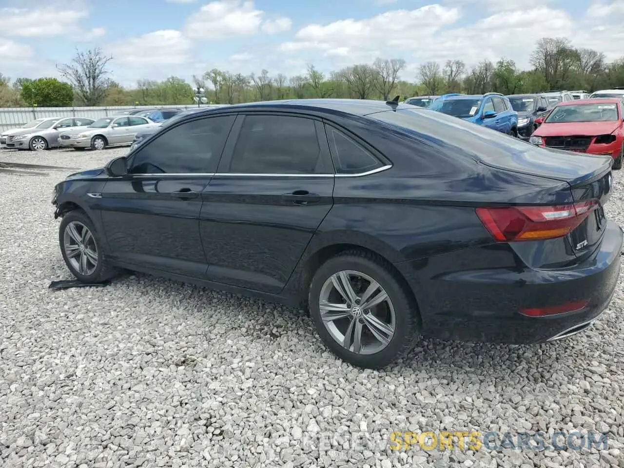 2 Photograph of a damaged car 3VWCB7BU0KM201068 VOLKSWAGEN JETTA 2019