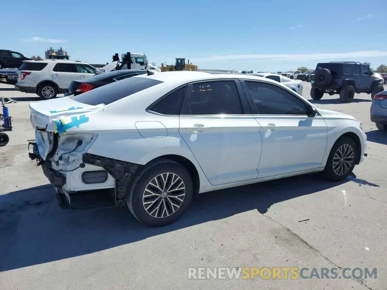 3 Photograph of a damaged car 3VWCB7BU2KM178179 VOLKSWAGEN JETTA 2019