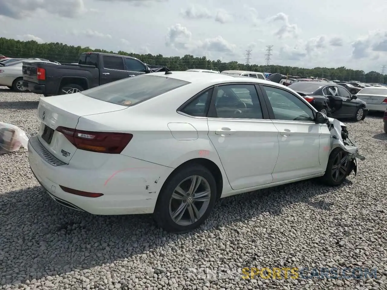 3 Photograph of a damaged car 3VWCB7BU2KM210192 VOLKSWAGEN JETTA 2019