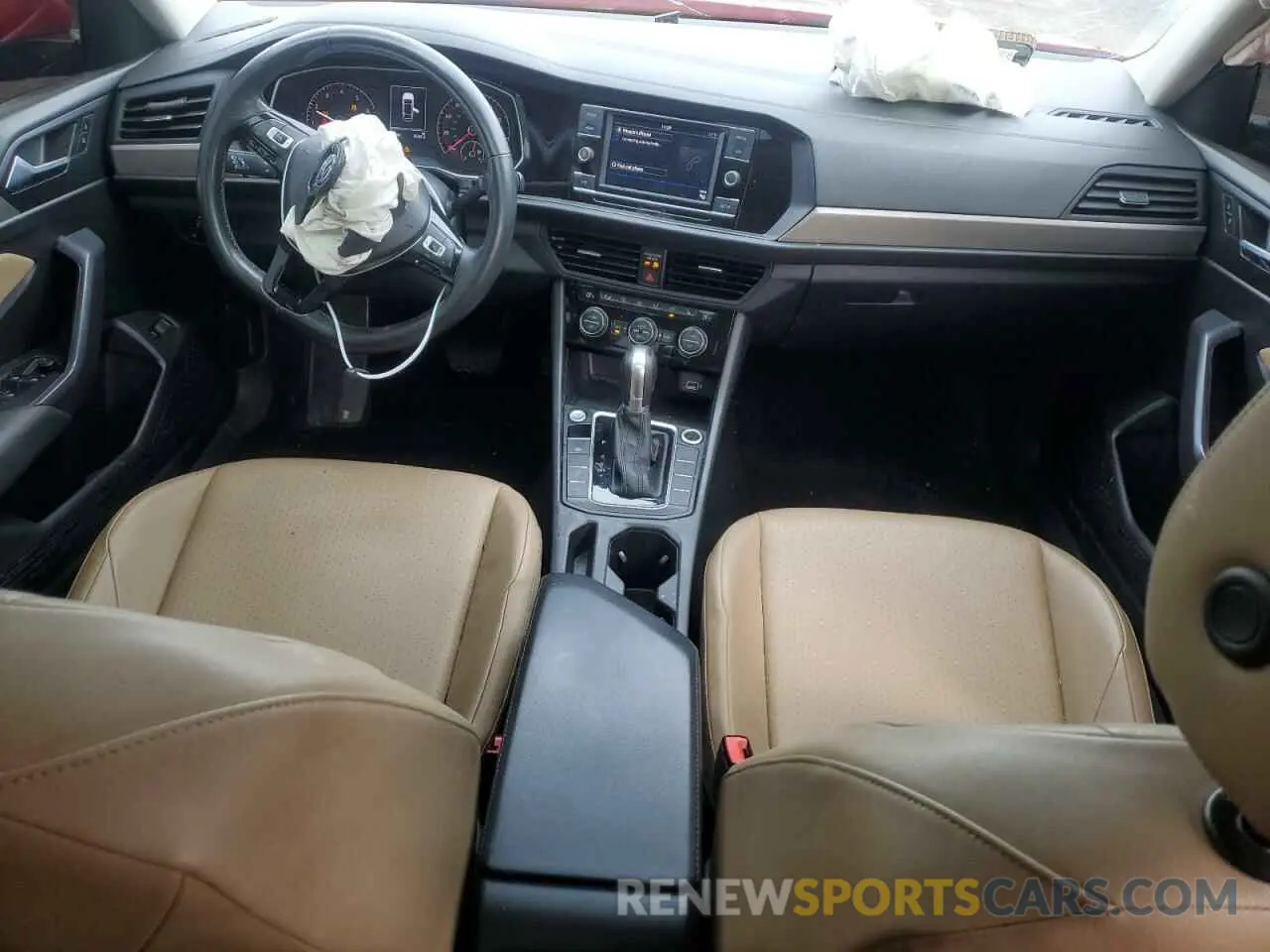 8 Photograph of a damaged car 3VWCB7BU2KM224707 VOLKSWAGEN JETTA 2019