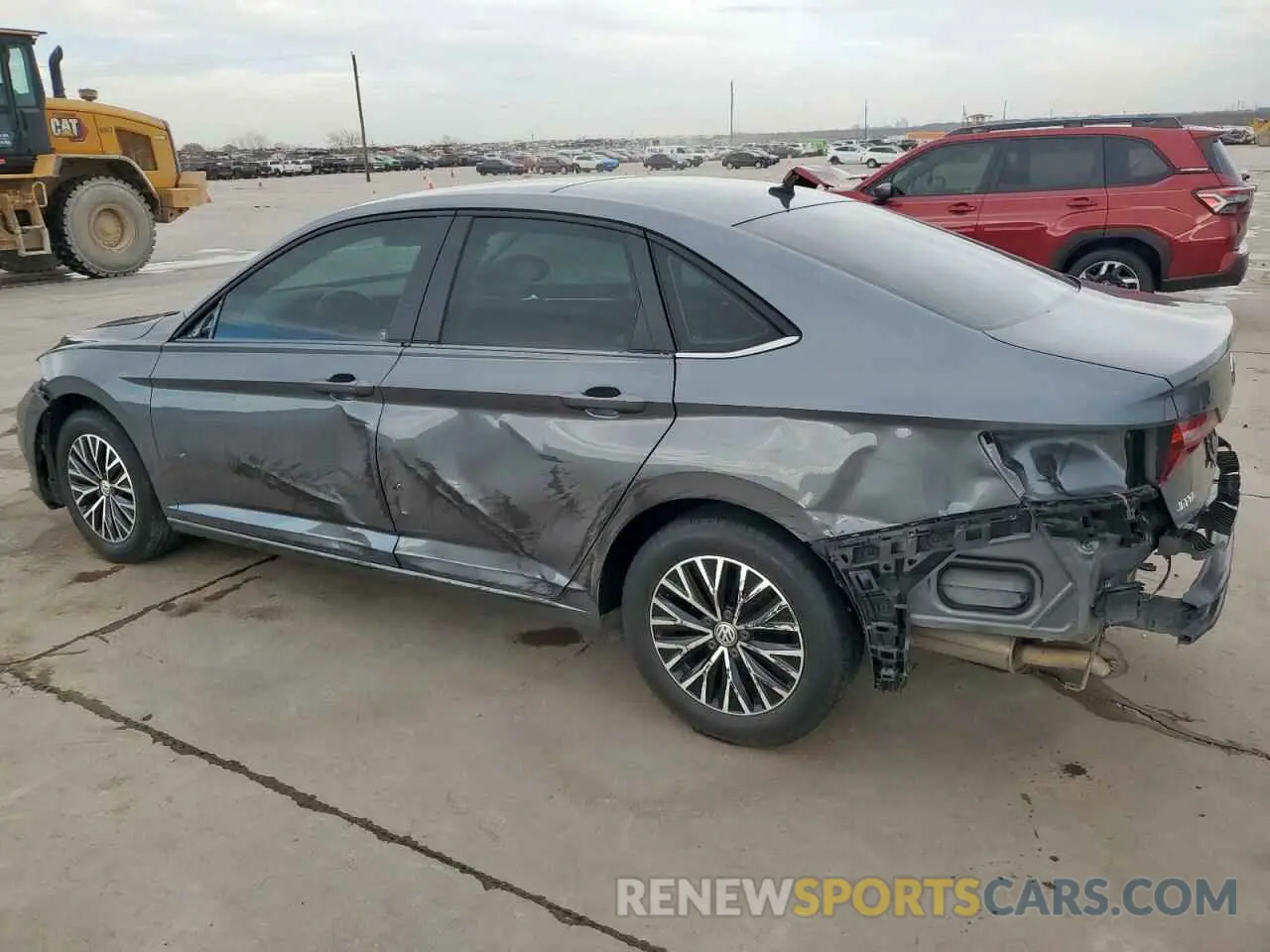 2 Photograph of a damaged car 3VWCB7BU2KM252913 VOLKSWAGEN JETTA 2019