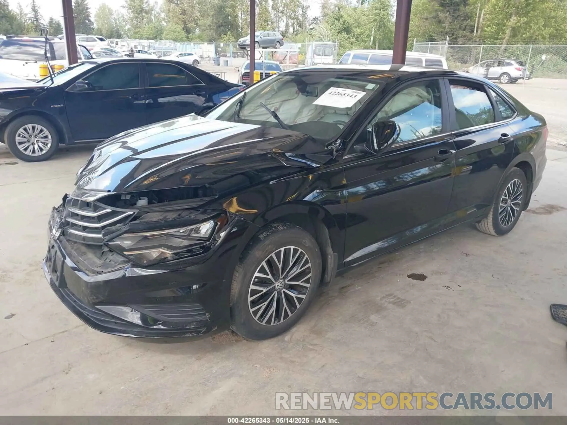 2 Photograph of a damaged car 3VWCB7BU2KM270912 VOLKSWAGEN JETTA 2019