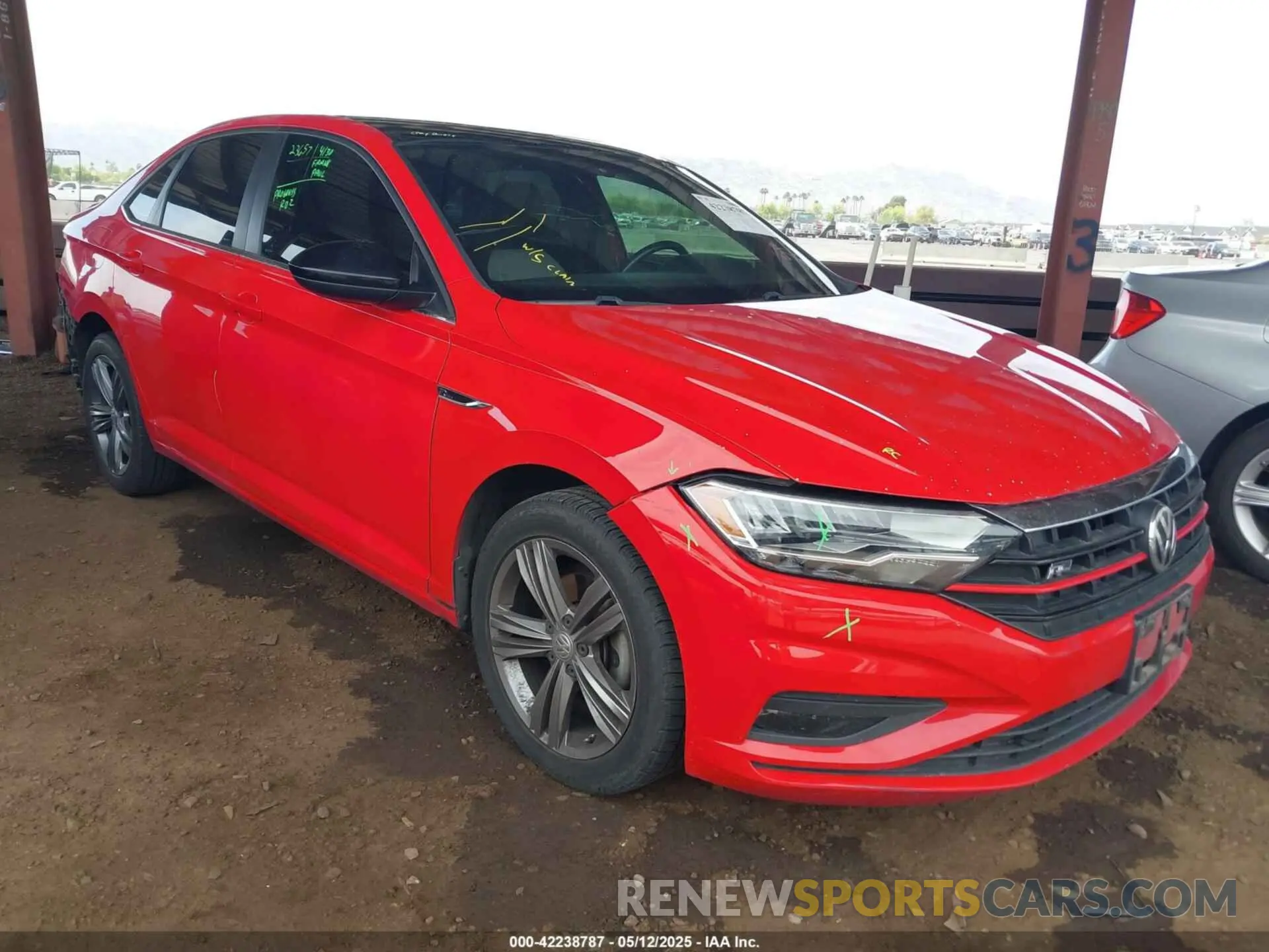 1 Photograph of a damaged car 3VWCB7BU3KM162248 VOLKSWAGEN JETTA 2019