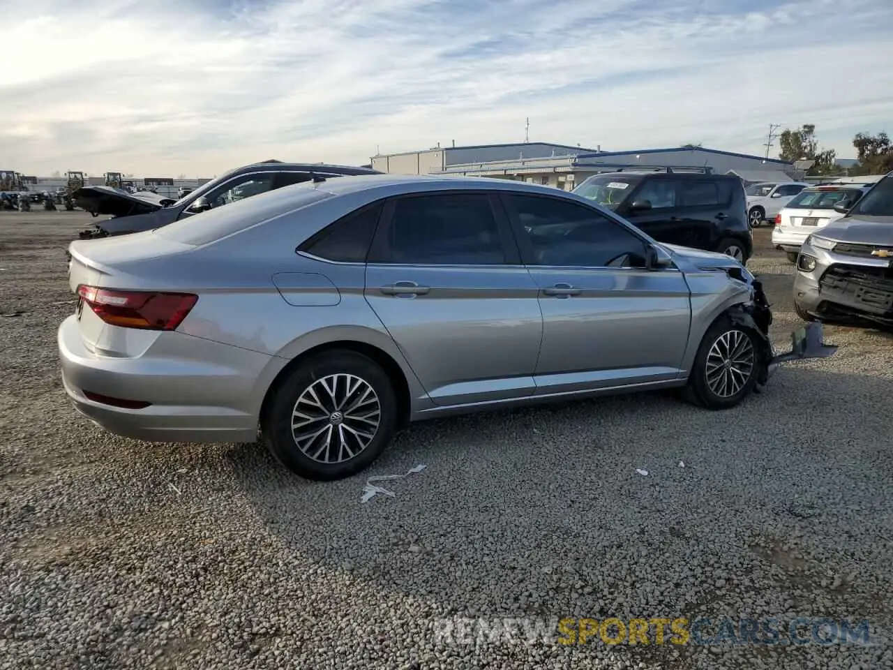 3 Photograph of a damaged car 3VWCB7BU3KM198005 VOLKSWAGEN JETTA 2019