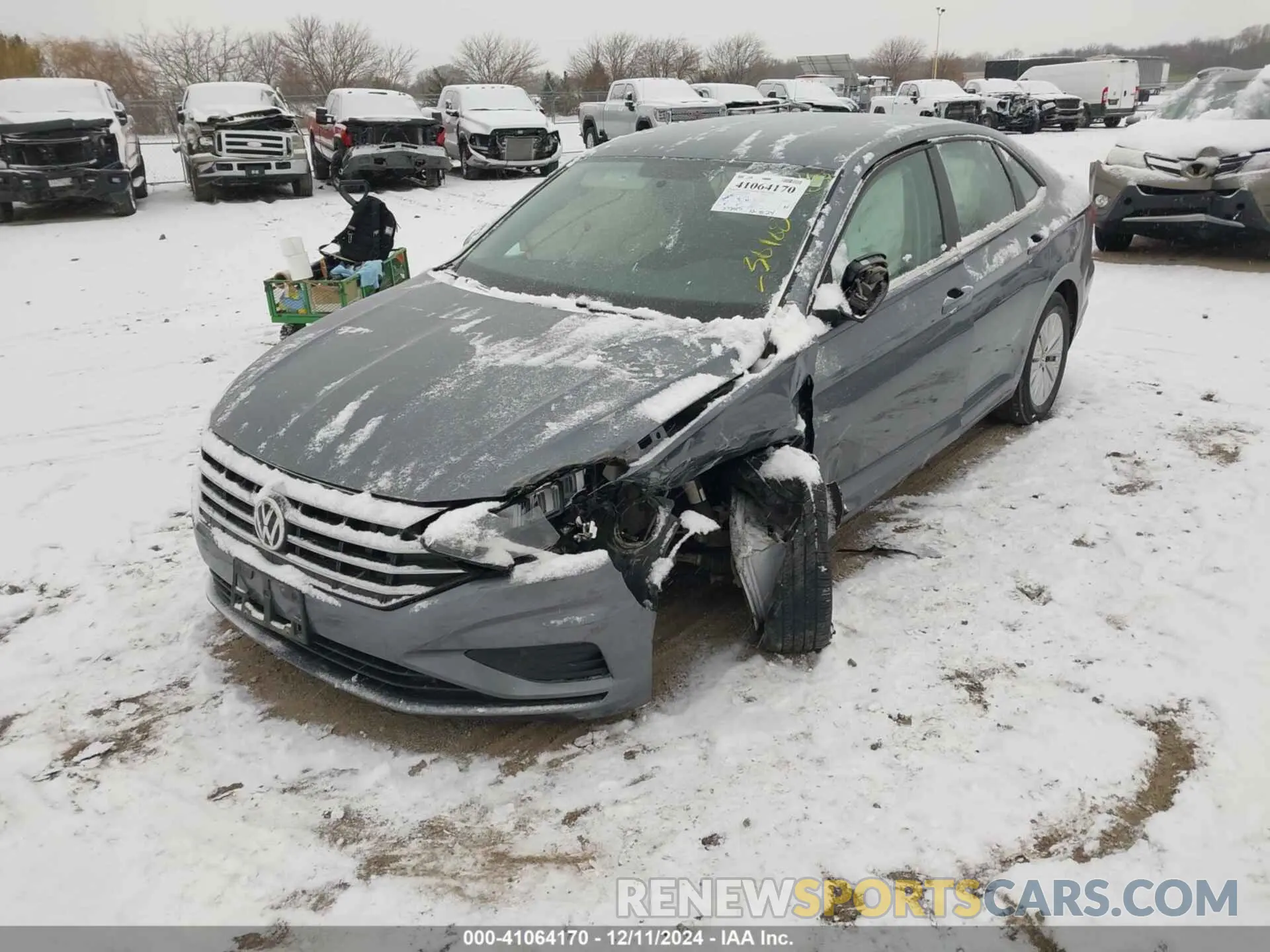 2 Фотография поврежденного автомобиля 3VWCB7BU3KM236168 VOLKSWAGEN JETTA 2019
