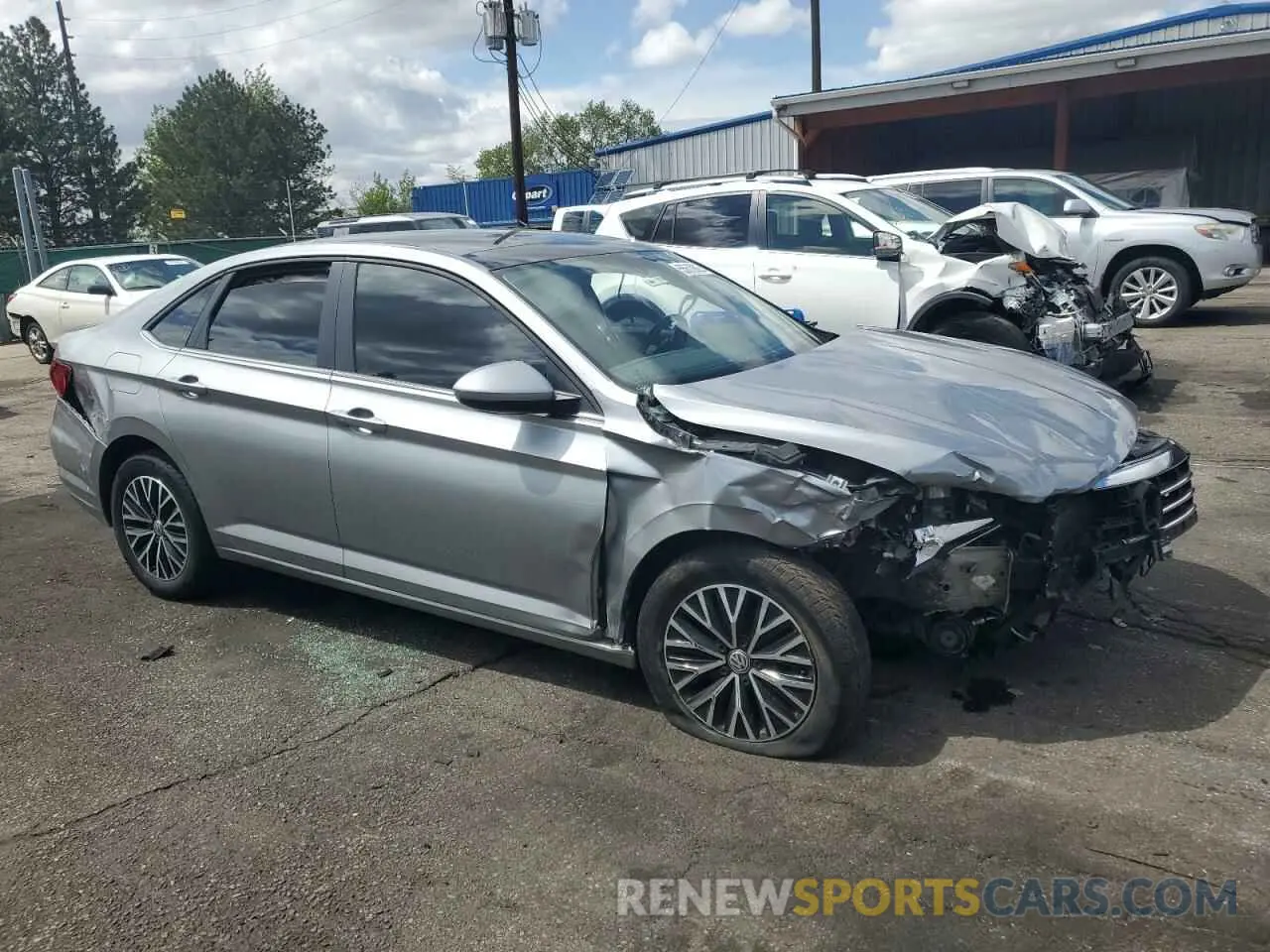 4 Фотография поврежденного автомобиля 3VWCB7BU3KM241693 VOLKSWAGEN JETTA 2019