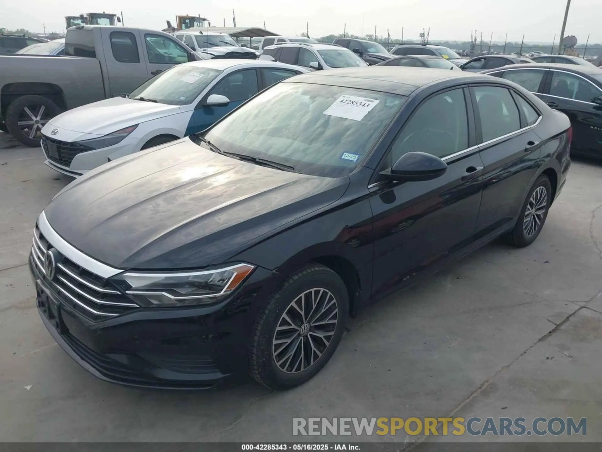 2 Photograph of a damaged car 3VWCB7BU4KM176353 VOLKSWAGEN JETTA 2019