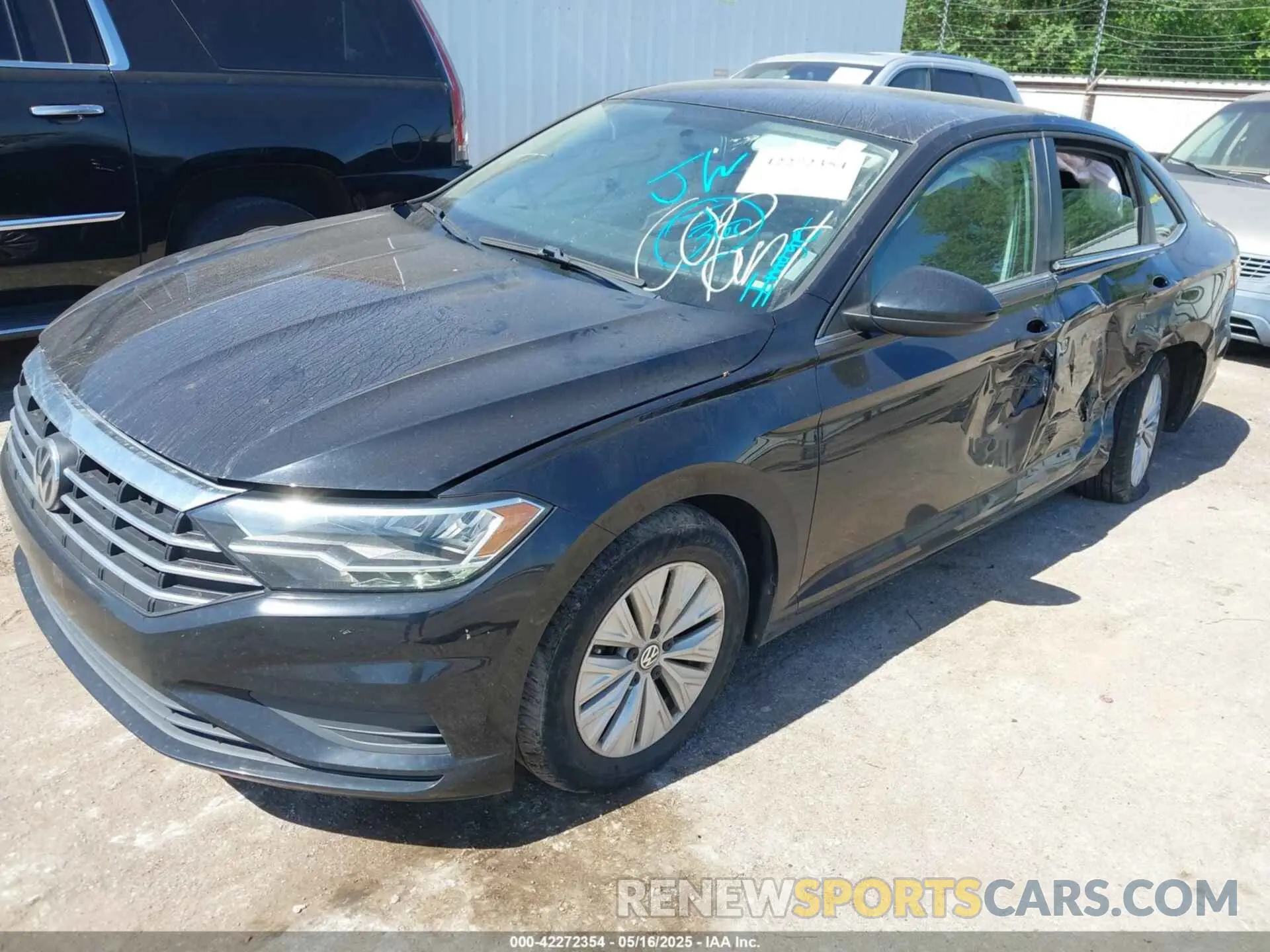 2 Photograph of a damaged car 3VWCB7BU5KM127792 VOLKSWAGEN JETTA 2019