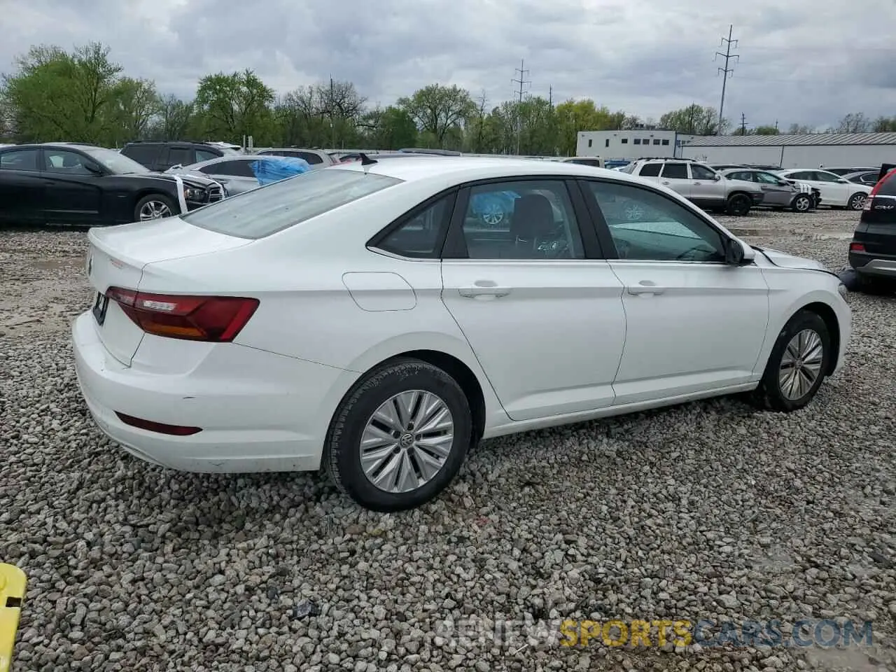 3 Photograph of a damaged car 3VWCB7BU5KM130272 VOLKSWAGEN JETTA 2019