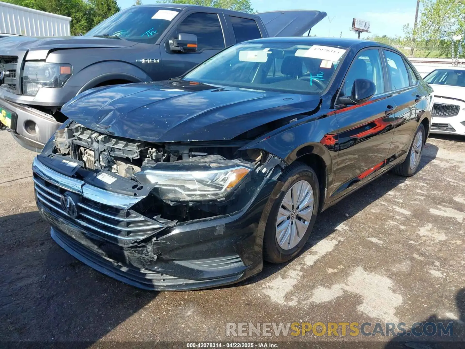 2 Фотография поврежденного автомобиля 3VWCB7BU5KM214639 VOLKSWAGEN JETTA 2019