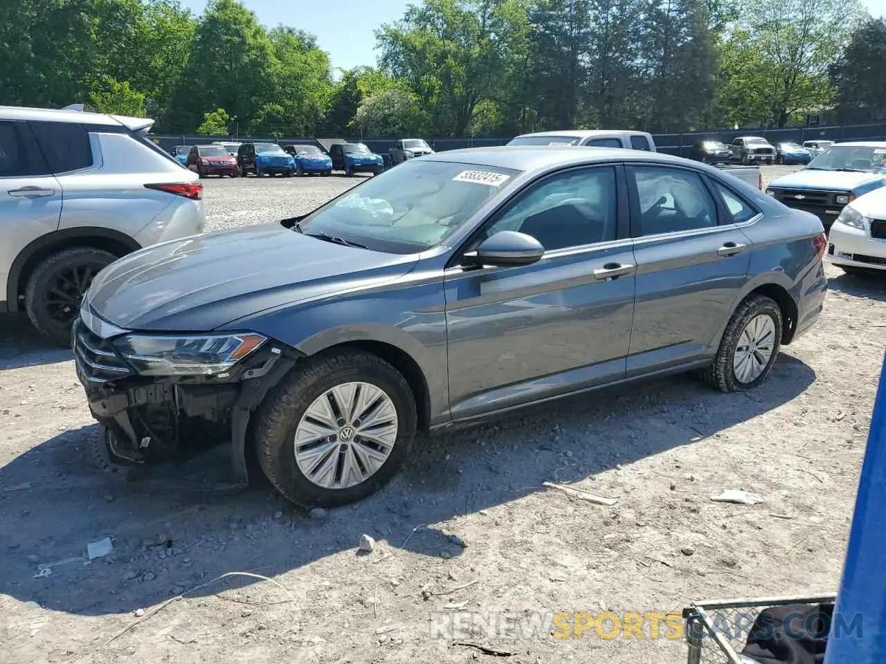1 Фотография поврежденного автомобиля 3VWCB7BU5KM243655 VOLKSWAGEN JETTA 2019