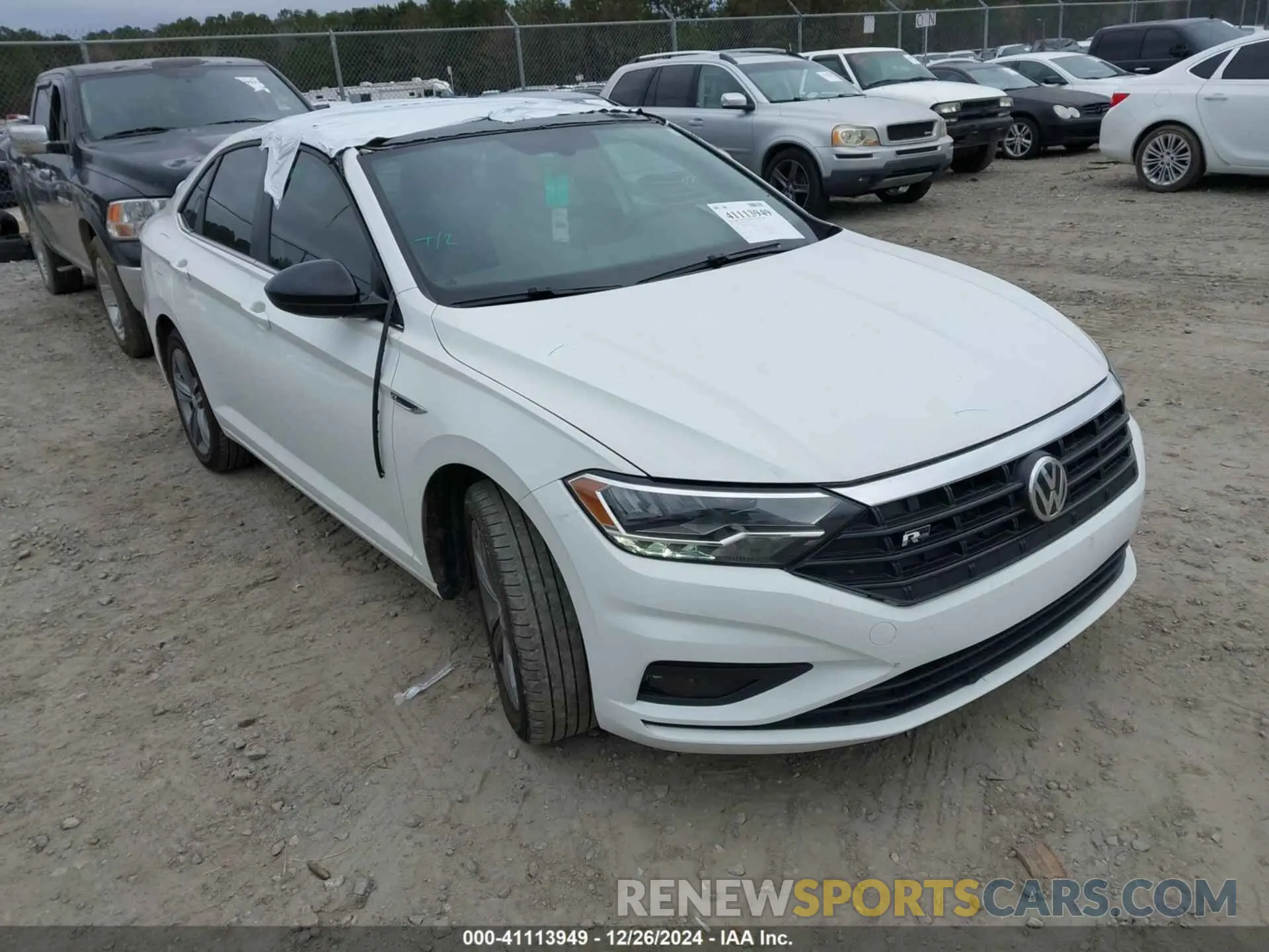 1 Photograph of a damaged car 3VWCB7BU6KM202788 VOLKSWAGEN JETTA 2019