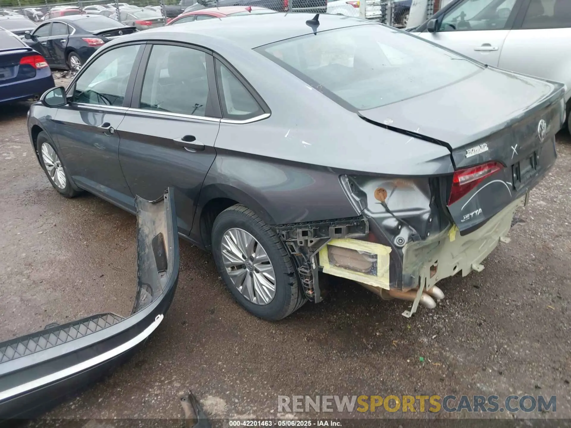 3 Photograph of a damaged car 3VWCB7BU6KM219056 VOLKSWAGEN JETTA 2019