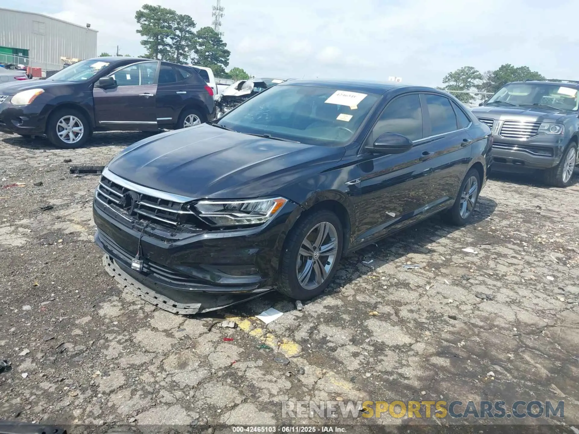 2 Photograph of a damaged car 3VWCB7BU6KM241039 VOLKSWAGEN JETTA 2019