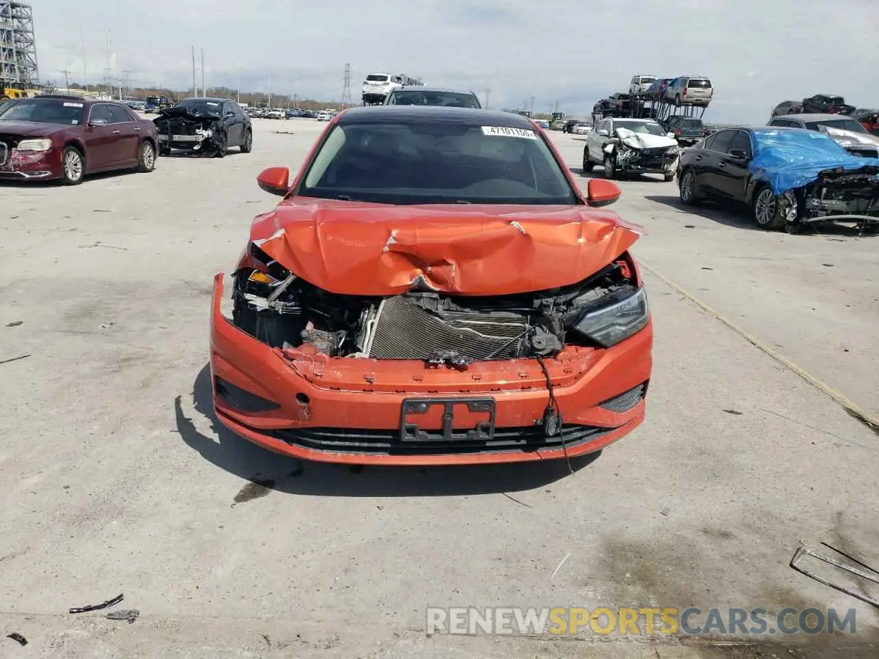5 Photograph of a damaged car 3VWCB7BU7KM136476 VOLKSWAGEN JETTA 2019