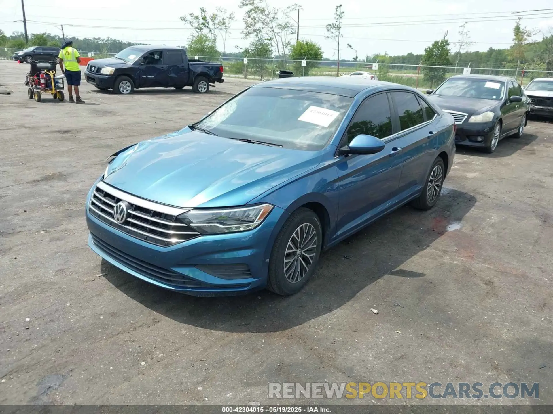 2 Photograph of a damaged car 3VWCB7BU8KM187128 VOLKSWAGEN JETTA 2019