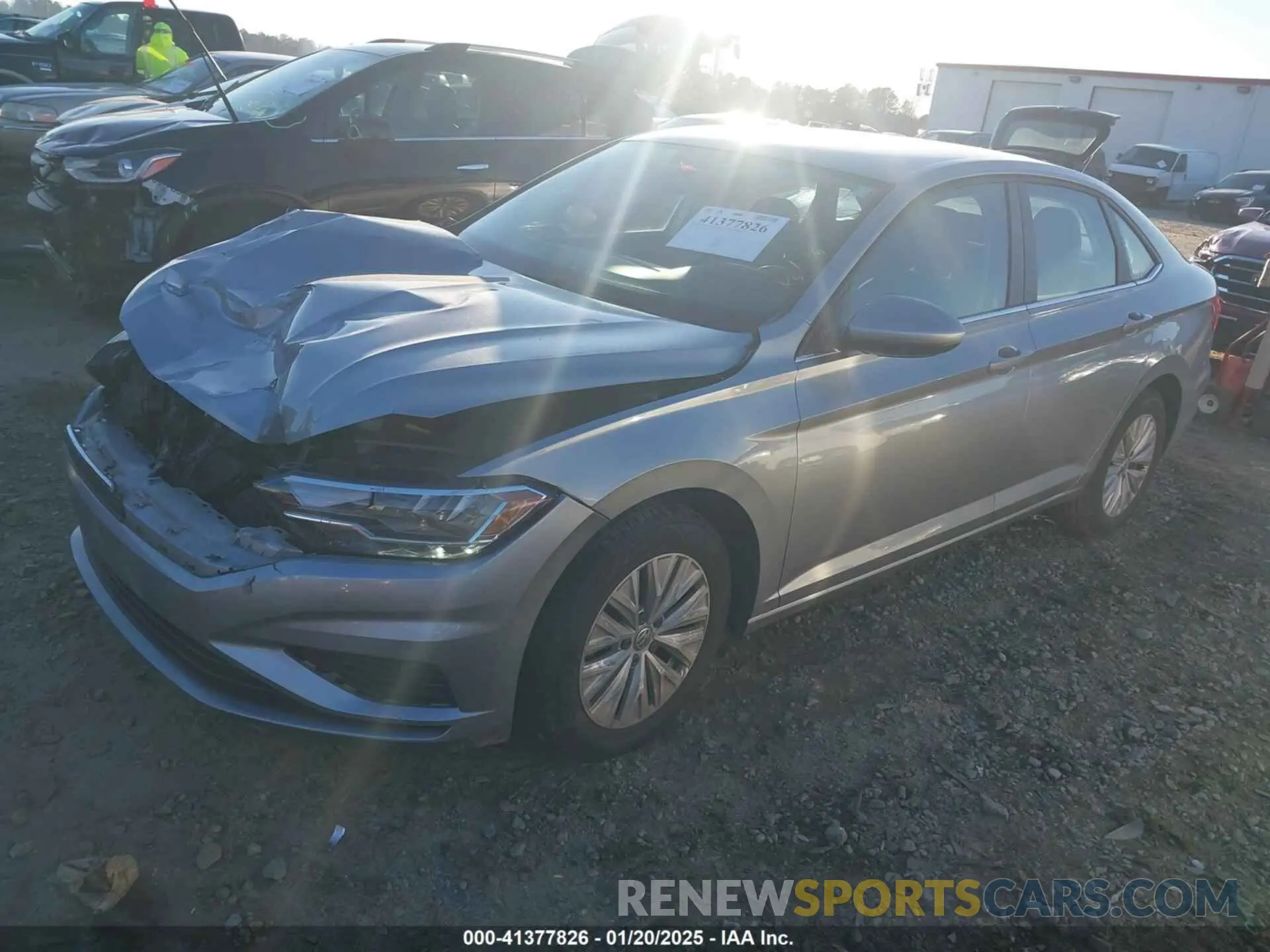 2 Фотография поврежденного автомобиля 3VWCB7BU8KM253970 VOLKSWAGEN JETTA 2019