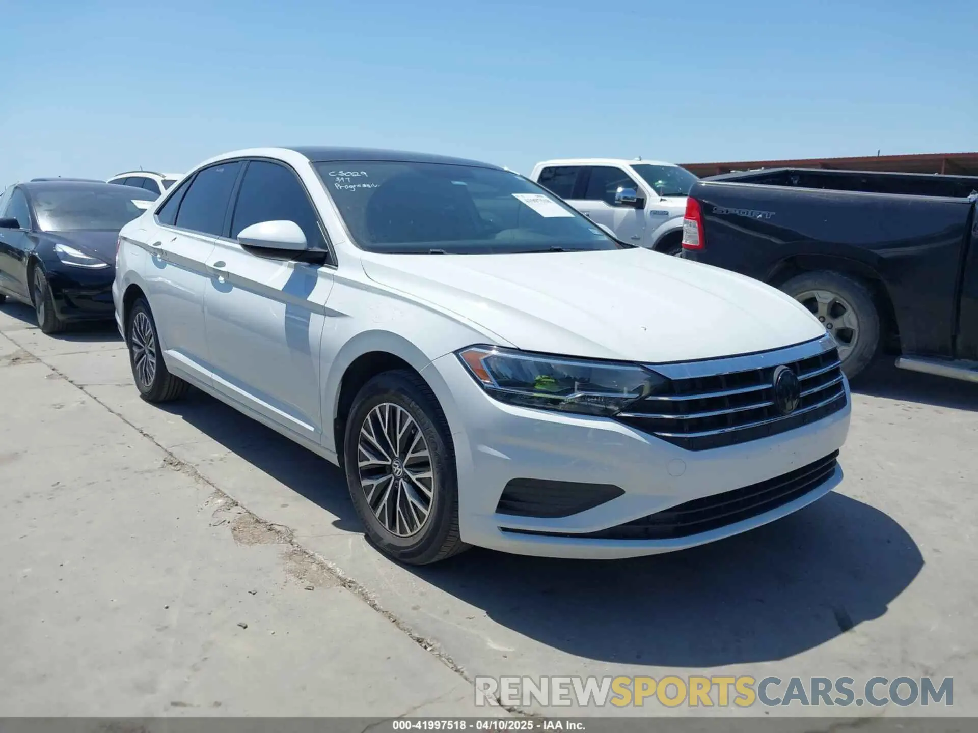 1 Photograph of a damaged car 3VWCB7BU9KM144272 VOLKSWAGEN JETTA 2019